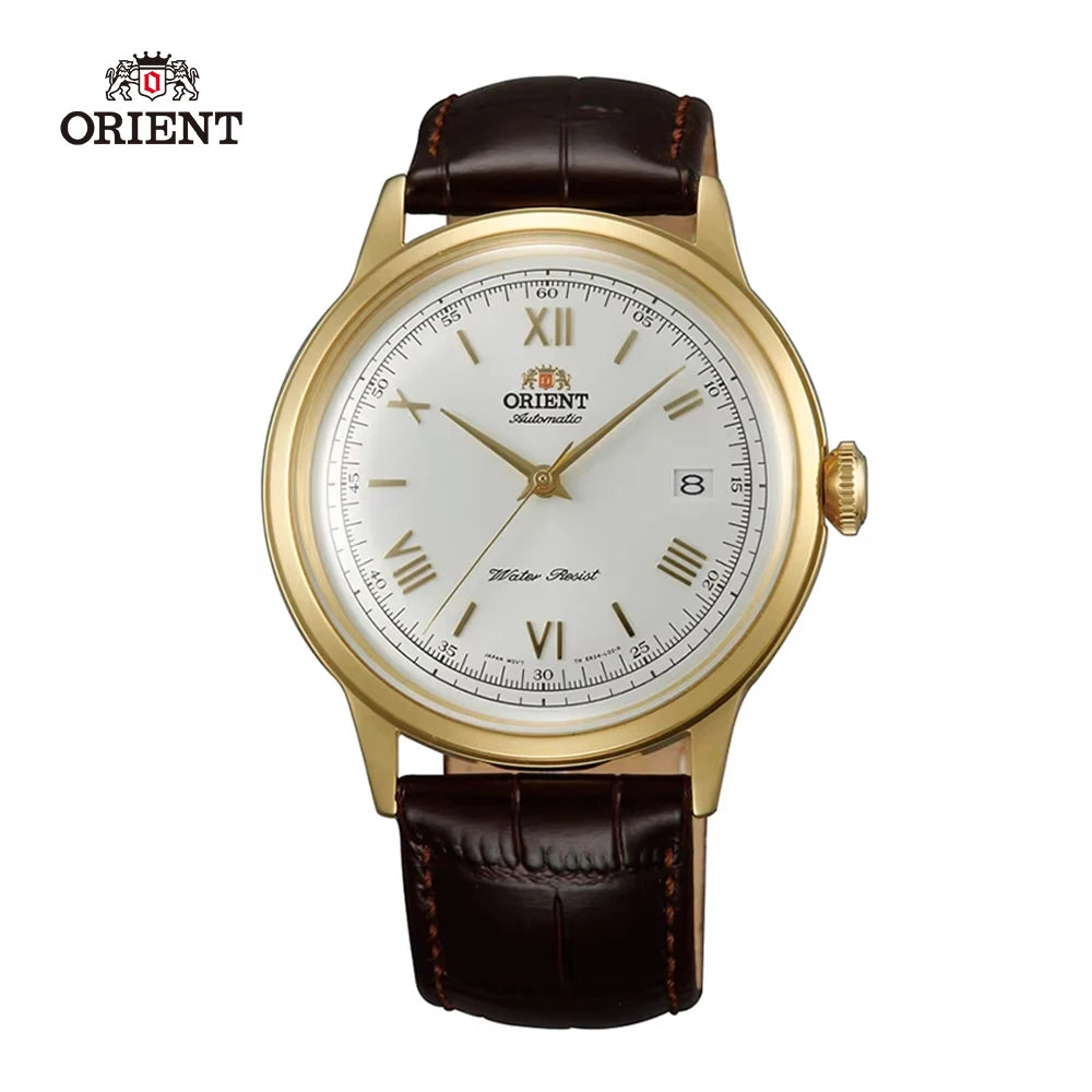 Orient Watch Original Japanese Luxury Waterproof Automatic Mechanical Watches Men's Watch Leather FAC00009N0