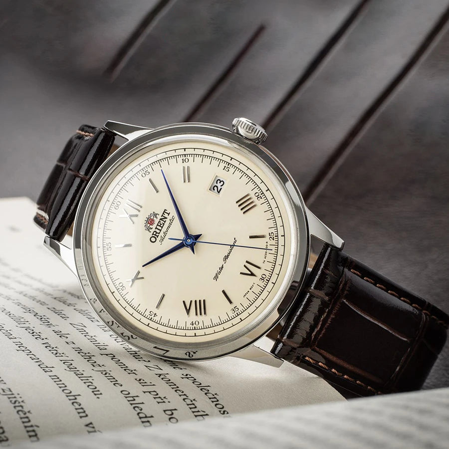 Orient Watch Original Japanese Luxury Waterproof Automatic Mechanical Watches Men's Watch Leather  FAC00009N0