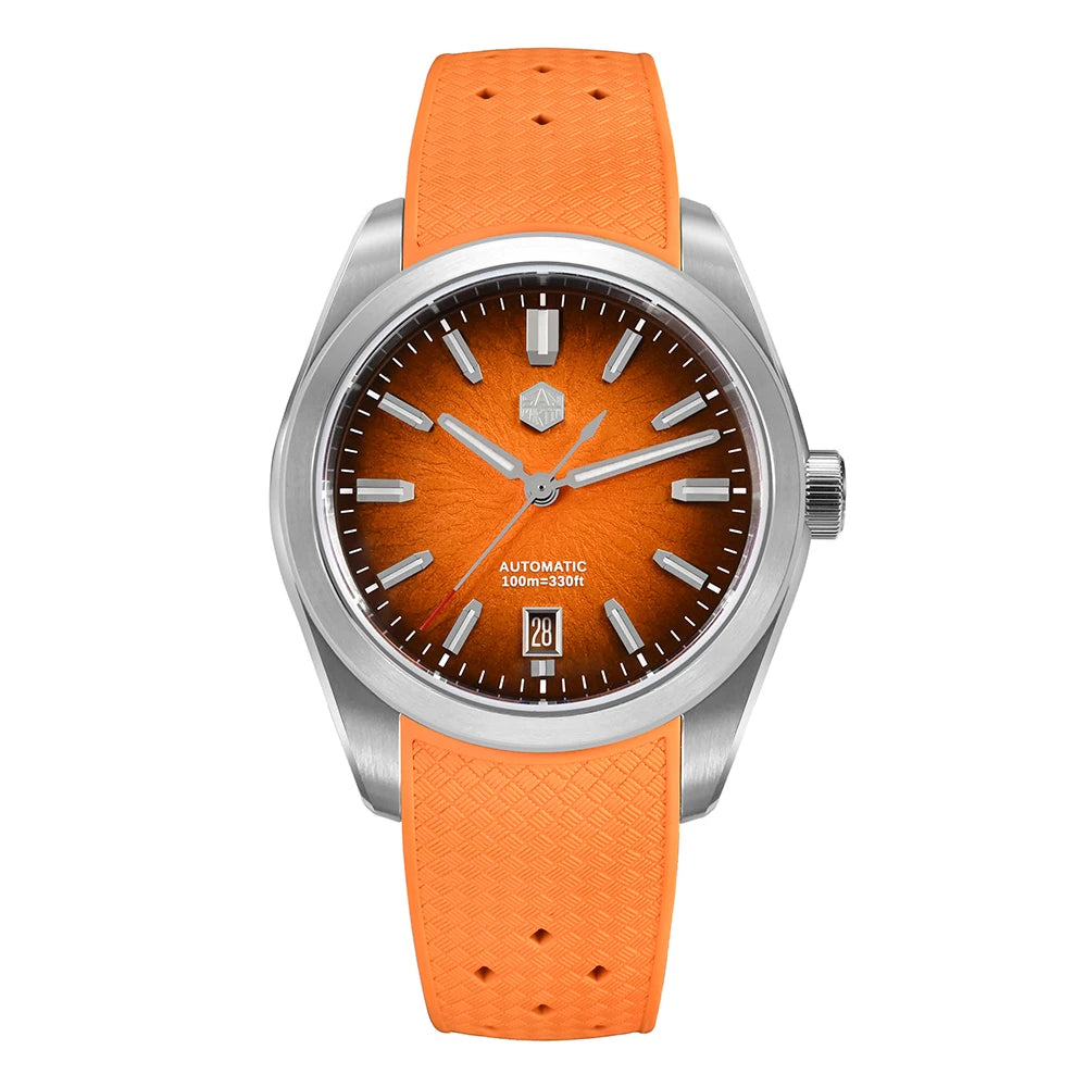 San Martin FKM SN0144 JianZhan Dial Gada 36/39/42mm Men's Luxury Dress Automatic Mechanical Watch Miyota 9015 Original Design