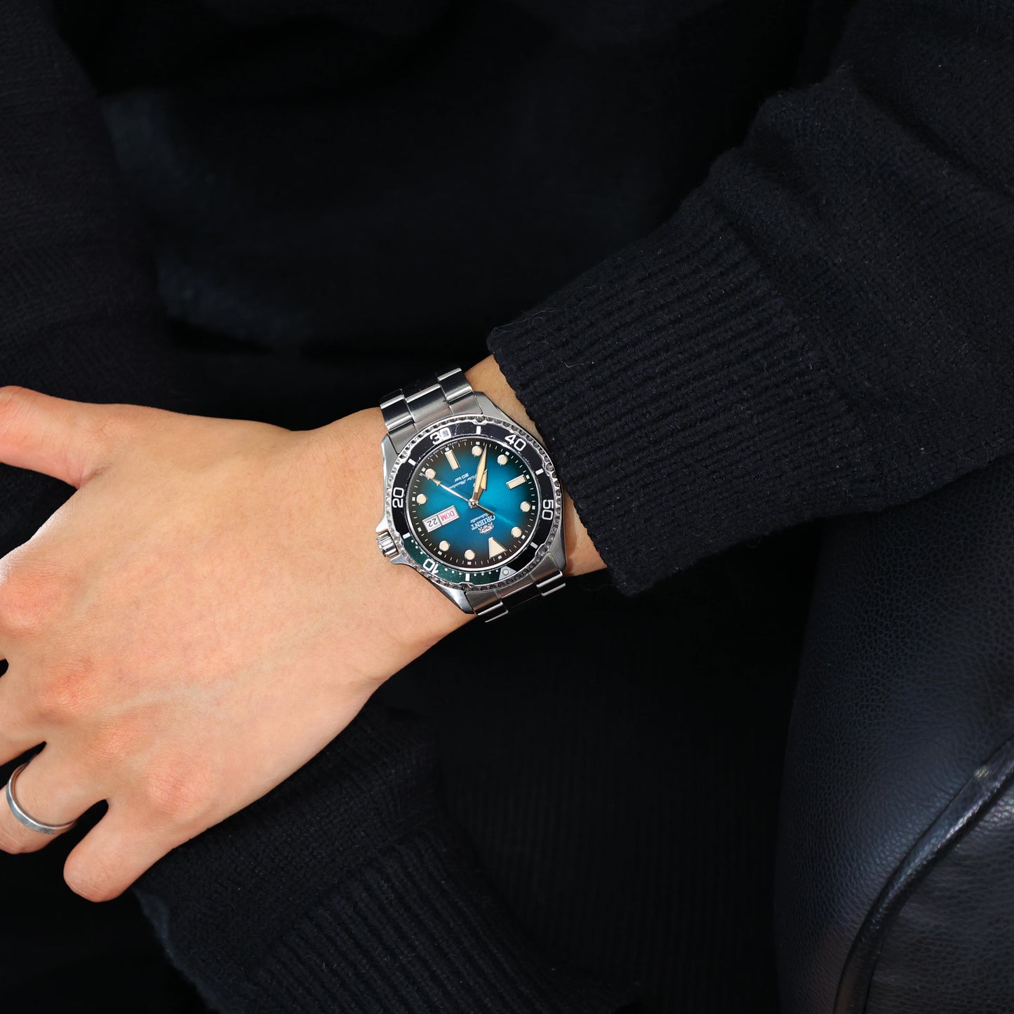 Orient Watch Original Japanese Automatic Mechanical Watches Men's Watch  20Bar  Luminous Waterproof  week display sport watch