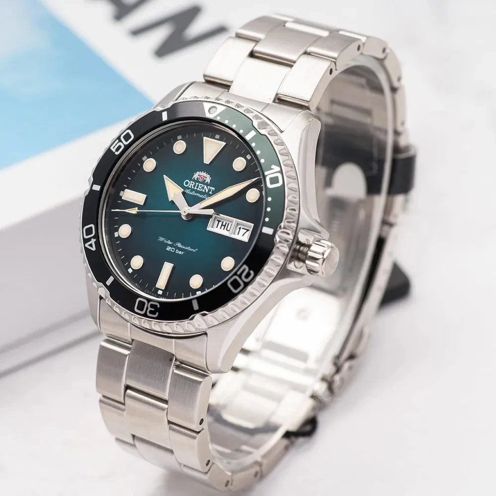 Orient Watch Original Japanese Automatic Mechanical Watches Men's Watch  20Bar  Luminous Waterproof  week display sport watch