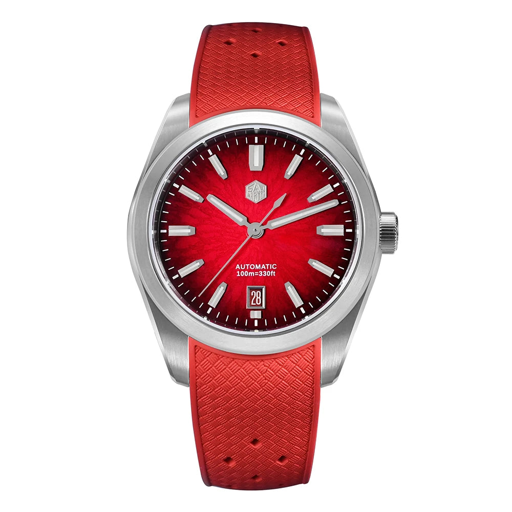 San Martin FKM SN0144 JianZhan Dial Gada 36/39/42mm Men's Luxury Dress Automatic Mechanical Watch Miyota 9015 Original Design