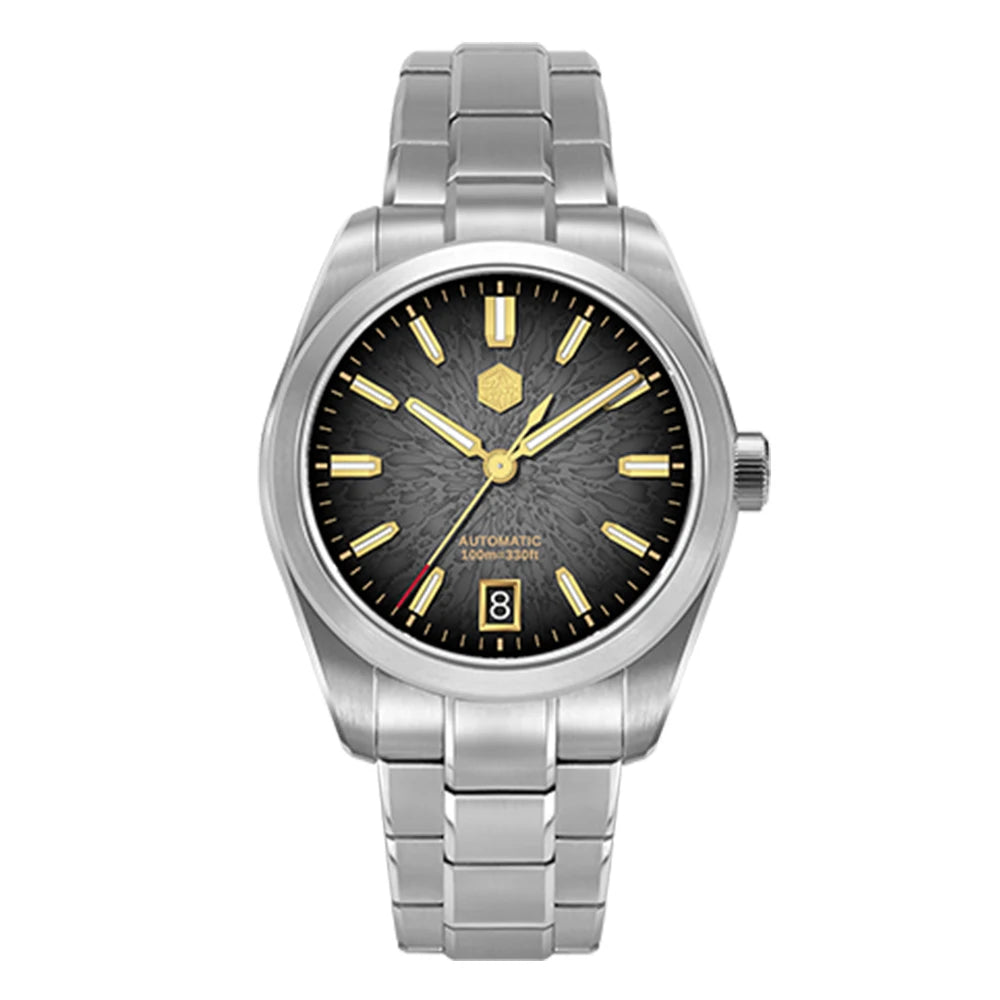 San Martin 36/39/42mm SN0144 JianZhan Dial Gada Watch Miyota 9015 Original Design Men Luxury Dress Automatic Mechanical Watches