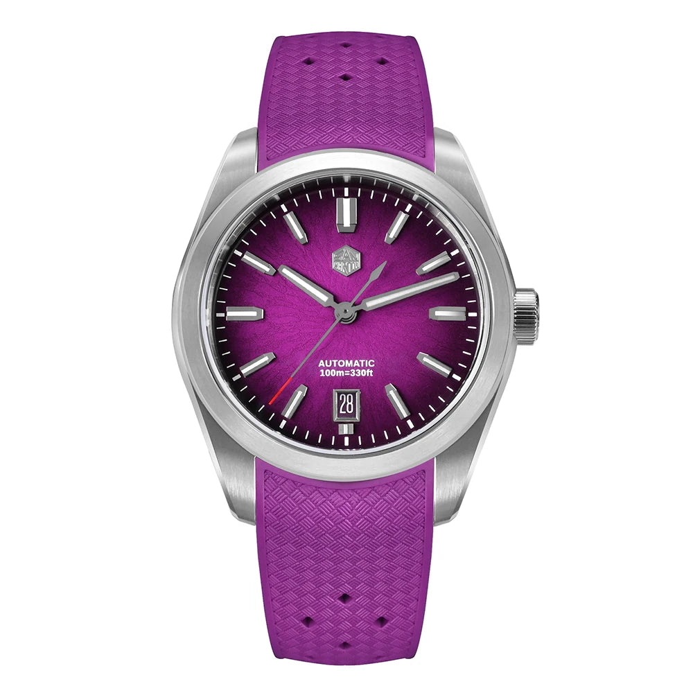 San Martin FKM SN0144 JianZhan Dial Gada 36/39/42mm Men's Luxury Dress Automatic Mechanical Watch Miyota 9015 Original Design