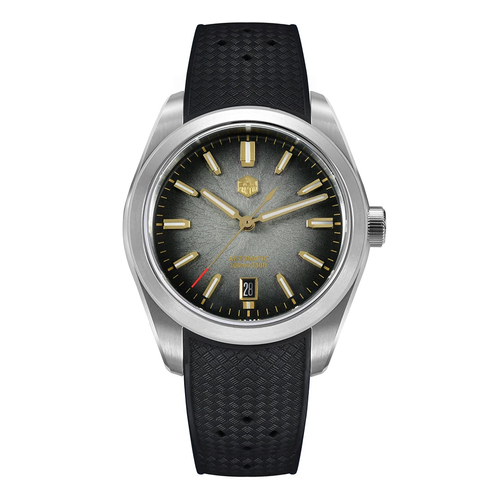 San Martin FKM SN0144 JianZhan Dial Gada 36/39/42mm Men's Luxury Dress Automatic Mechanical Watch Miyota 9015 Original Design