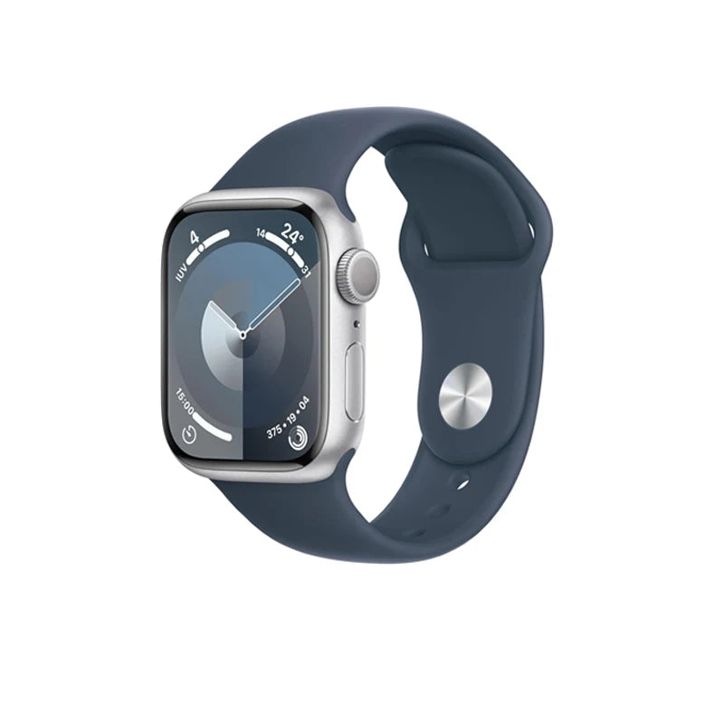 Original Apple Watch Series 9 iOS Smart Watch 41mm 45mm GPS 5.3 Bluetooth Brightness Up to 2000 n、its Emergency SOS
