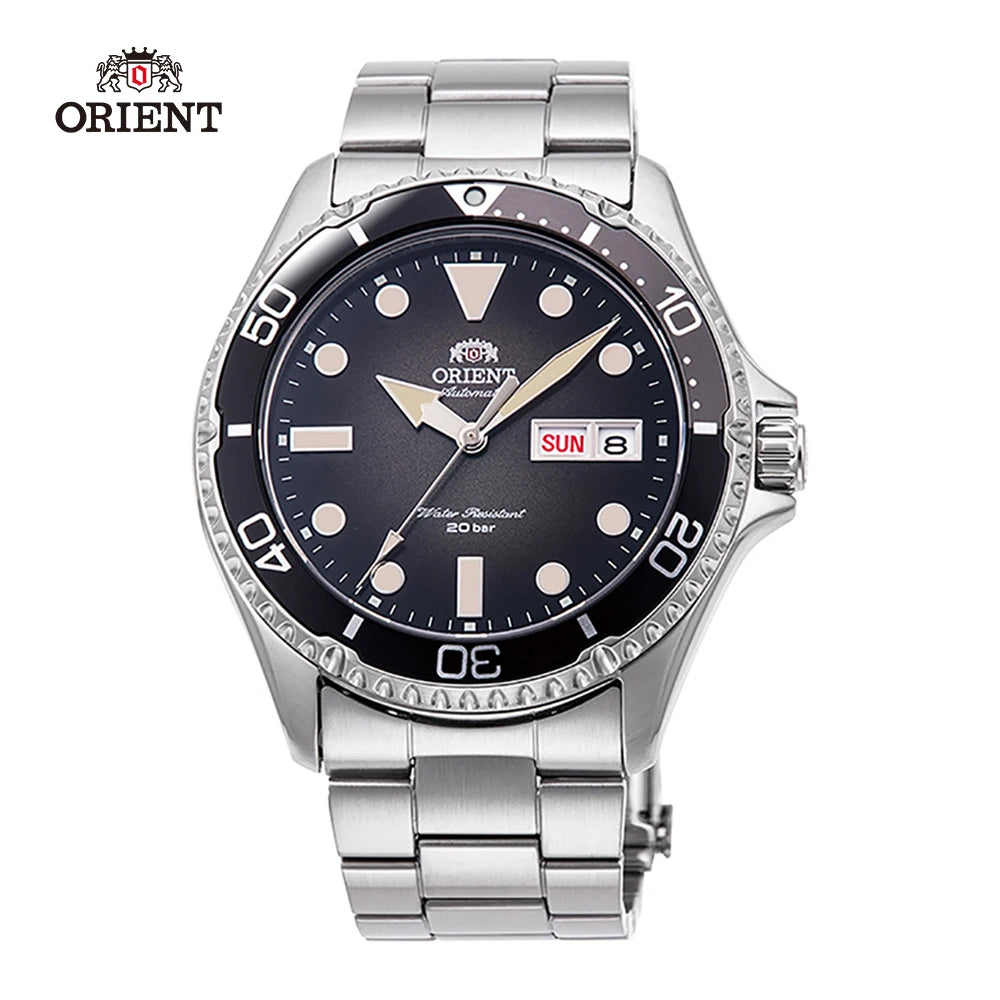 Orient Watch Original Japanese Automatic Mechanical Watches Men's Watch  20Bar  Luminous Waterproof  week display sport watch
